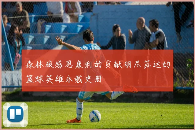 森林狼感恩康利的贡献明尼苏达的篮球英雄永载史册